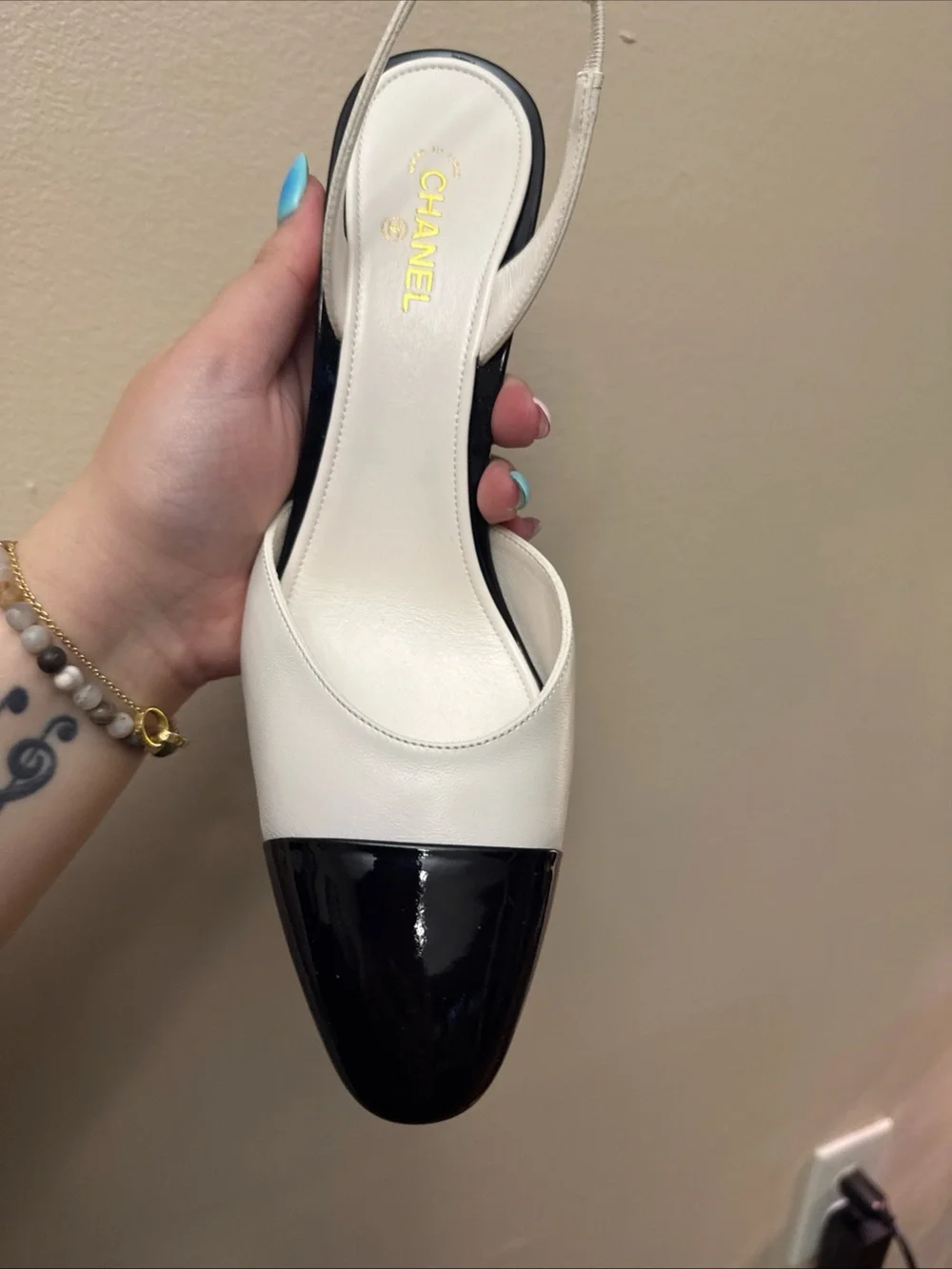 CHANEL slingback heels